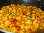 GARBANZOS CON SOBRASADA