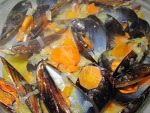 MEJILLONES CON VERDURAS